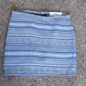 Vintage vibes L.O.G.G. blue mini skirt